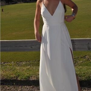 Amazing white PROM style dress